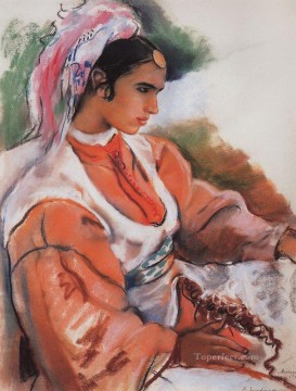 若いモロッコ人 1932 ロシア人 Oil Paintings